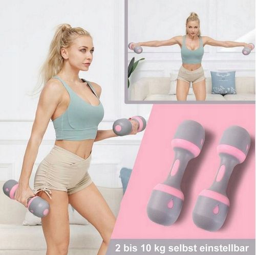 HANTLE REGULOWANE 2 X 5 KG ZESTAW STAL ANTYPOŚLIZGOWE SOLIDNE 10 KG na Arena.pl