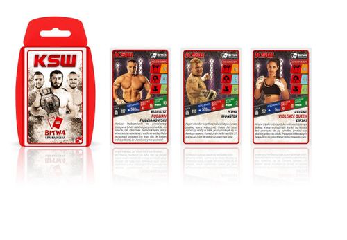 TOP TRUMPS KSW Bitwa gra karciana na Arena.pl