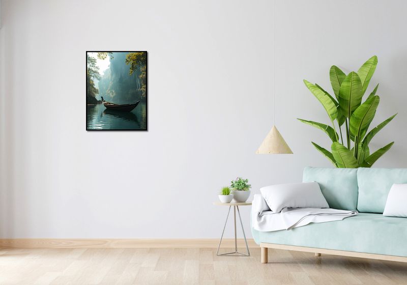 Plakat 50x65cm Samotność na Tafli zdjęcie 4