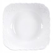 SALATERKA KWADRATOWA ĆMIELÓW ROCOCO 0001 17 CM