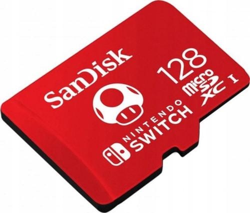 Karta microSD Sandisk 128GB microSDXC 100MB/s A1 V30 Nintendo Switch na Arena.pl