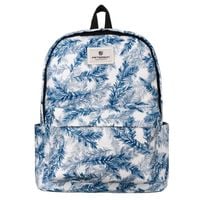 pojemny plecak szkolny z poliestru z miejscem na urządzenie przenośne