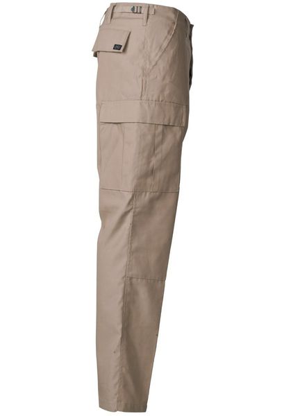 Spodnie US  BDU khaki wzmocnienia na kolanach i pośladkach L zdjęcie 2