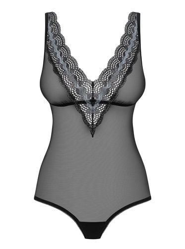 Czarne body 869-TED-1 S/M. Prześwitujące. na Arena.pl