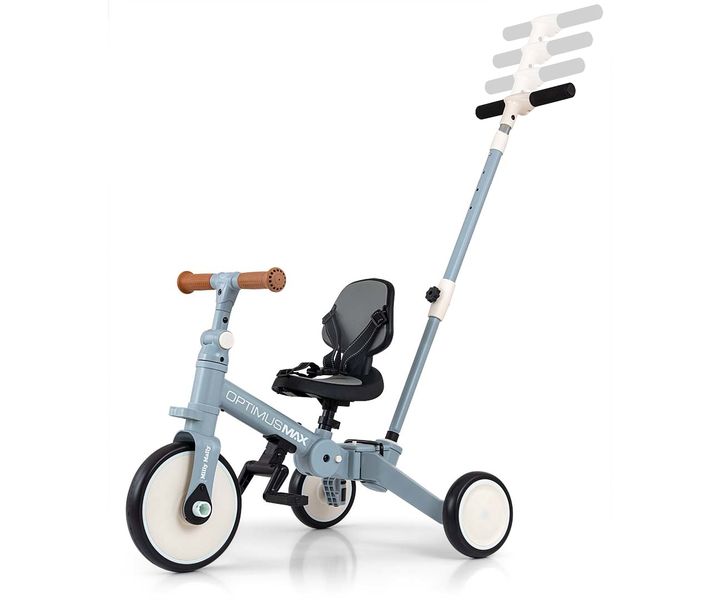 MILLY MALLY 6266 Rowerek 5w1 OPTIMUS MAX denim zdjęcie 2