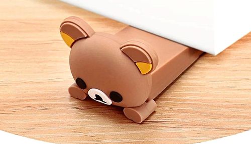 Klin Plastikowy Blokada Stoper Do Drzwi Brązowy na Arena.pl