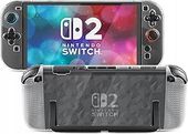ETUI OCHRONNE DO NS SWITCH 2 CLEAR DIAMOND PATTERN Z MIĘKKIEGO TPU