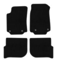 Dywaniki welurowe BASIC czarne Audi 100 C3 1983-1991 sedan/avant