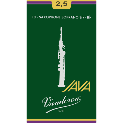 Stroik saksofon sopranowy sopran 2,5 Vandoren JAVA SR3025 1 szt. na Arena.pl