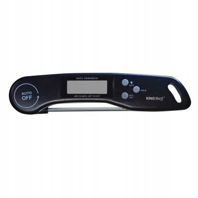 Elektroniczny termometr kuchenny, czarny na Arena.pl