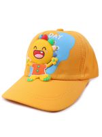 Czapka z daszkiem bejsbolówka dziecięca unisex stworek żółta 50-54 YOCLUB