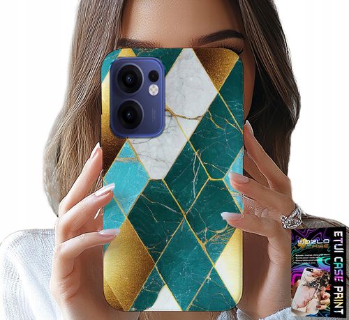 ETUI DO OPPO FIND X5 LITE - ELEGANCKIE MODNE WZORY CASE + FOLIA na Arena.pl