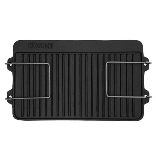 dwustronna żeliwna płyta grillowa kinghoff kh-1262 na Arena.pl