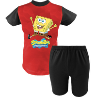 Krótka Piżama dziecięca SpongeBob Kanciastoporty
