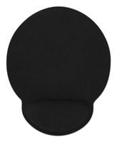 Manhattan Wrist-Rest Mouse Pad, Black