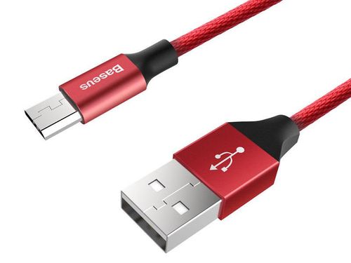 Kabel Baseus Yiven micro USB 150 cm 2A red - Czerwony na Arena.pl