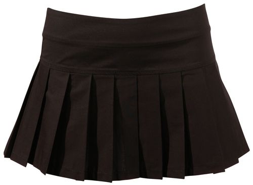 pleated mini skirt l na Arena.pl