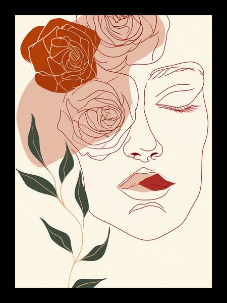 Plakat 13x18cm Beż i Twarz zdjęcie 2