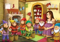 FOTOTAPETA dziecięca KRASNOLUDKI 360x240