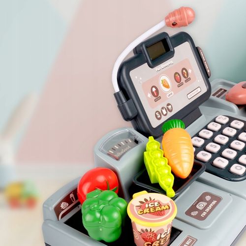 KASA FISKALNA SKLEPOWA INTERAKTYWNA ZAKUPY WAGA SKANER RUCHOMA TAŚMA KOSZYK na Arena.pl