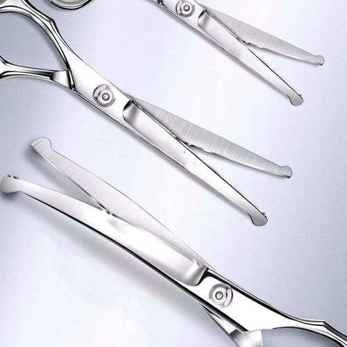 Profesjonalny Zestaw do strzyżenia nożyczki dla psów kotów Etui grzebień na Arena.pl