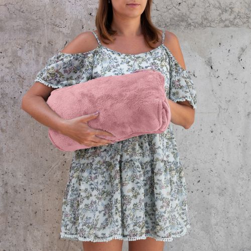 Bluzair - Bluza koc - Różowy na Arena.pl