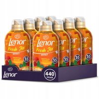 Zestaw Lenor Fresh Air Tropical Sunset Płyn do płukania 440 prań, 8x770ml