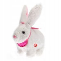 INTERAKTYWNY ZAJĄCZEK KRÓLIK ŚWIECI SKACZE