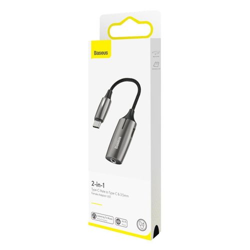 Adapter Audio Baseus L60 USB-C do Mini Jack 3.5mm i USB-C na Arena.pl