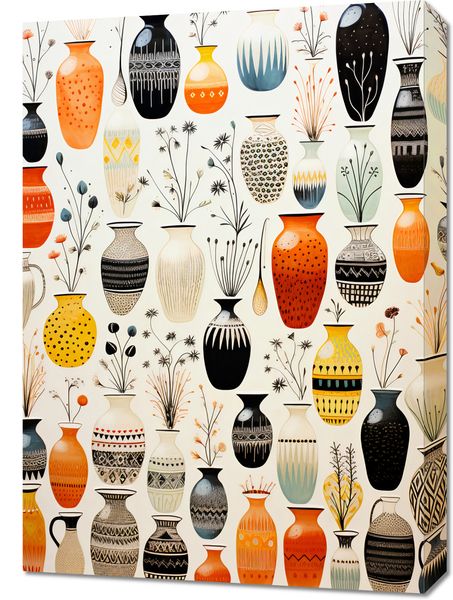 Obraz 50x70cm Symfonia Wazonów zdjęcie 1