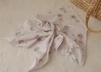 Otulacz Muślinowy | Kocyk 120x120 cm - Króliczki