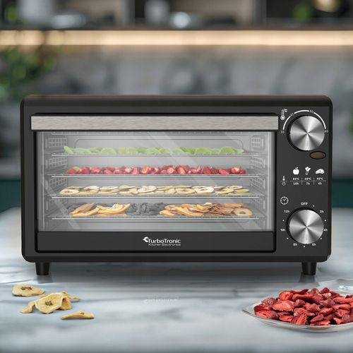 SUSZARKA SPOŻYWCZA DO GRZYBÓW OWOCÓW DEHYDRATOR 14L 5 SZT BPA FREE na Arena.pl