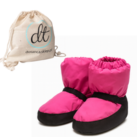 Ocieplacze baletowe na nogi buty do tańca baletu różowe 42,43