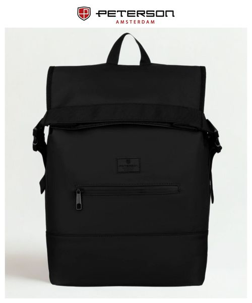 plecak miejski ptn berlin-9077 black zdjęcie 2