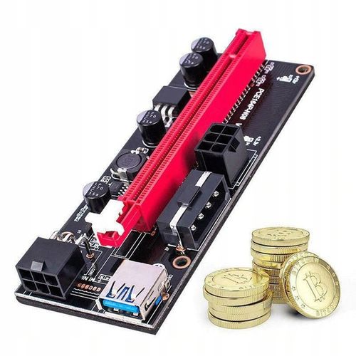 Riser 009S GOLD USB 3,0 PCI-E 1x-16x 6PIN SATA na Arena.pl