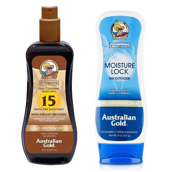 AUSTRALIAN GOLD Spray Bronzer SPF15 + Moisture Lock 237ml zdjęcie 1