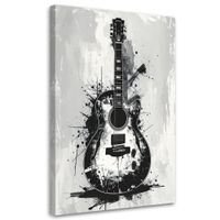 Obraz do salonu biura restauracji klubu muzycznego, Gitara
