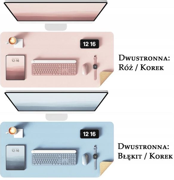 MATA OCHRONNA PODKŁADKA NA BIURKO STÓŁ BLAT 40x80 zdjęcie 11