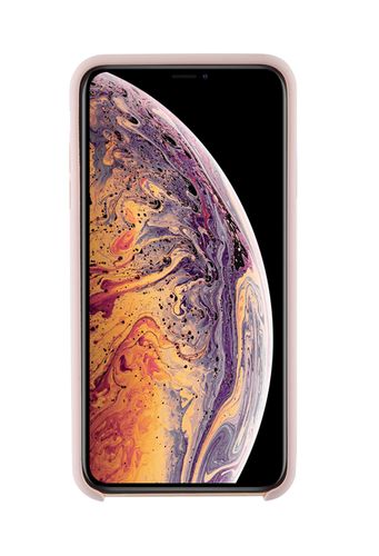 GUESS SILICONE CASE - iPhone XS Max - LIGHT PINK na Arena.pl