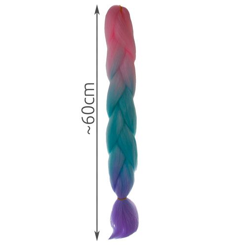 Włosy Syntetyczne Warkoczyki Ombre Róż/Ni/F W10341 na Arena.pl