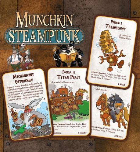 Munchkin Steampunk (edycja polska) na Arena.pl