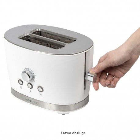 Toster Clatronic TA 3690 (biały) na Arena.pl