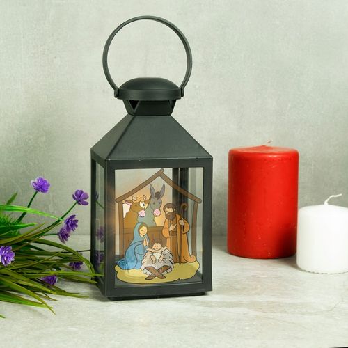 LAMPION ADWENTOWY LATARENKA ŚWIĄTECZNA NA RORATY DEKORACJA LED na Arena.pl