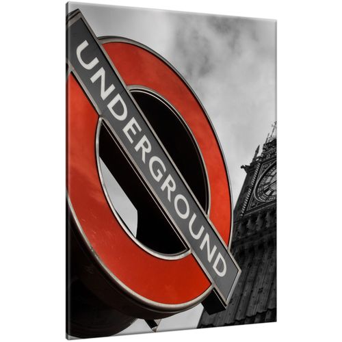Obraz Płótno 50X70 Londyńskie Metro na Arena.pl