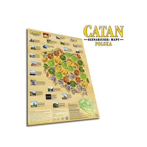 Gra Catan: Polska Dodatek na Arena.pl