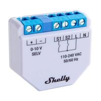 ściemniacz światła wifi/bluetooth shelly plus 0-10v dimmer