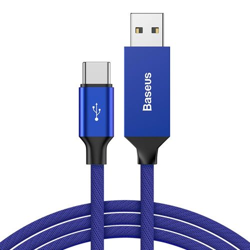 Baseus kabel Artistic (typ-c | 5m) 3A niebieski na Arena.pl