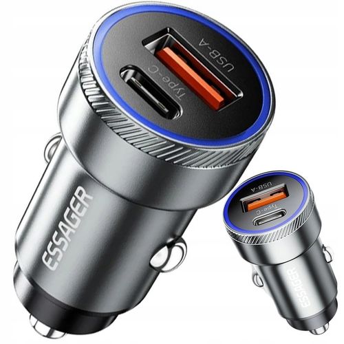 SZYBKA MOCNA Ładowarka Samochodowa USB 54W do telefonu QC3.0 PD 3.0 USB-C na Arena.pl