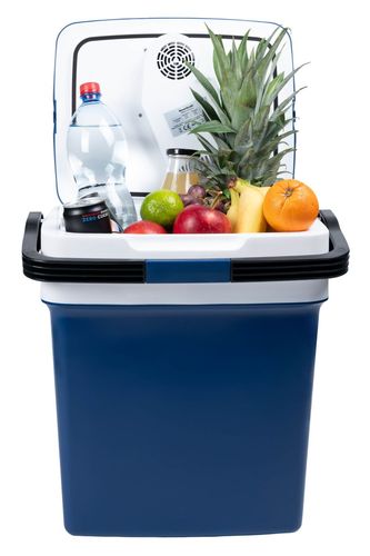 Lodówka turystyczna USB 29l niebieska z wyświetlaczem + wkład gratis na Arena.pl