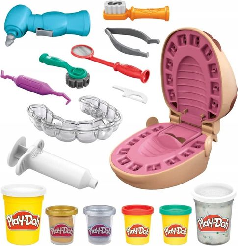 Play-Doh Ciastolina Dentysta 454 g + 6 TUB na Arena.pl